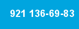 921 136-69-83 921 136-69-83